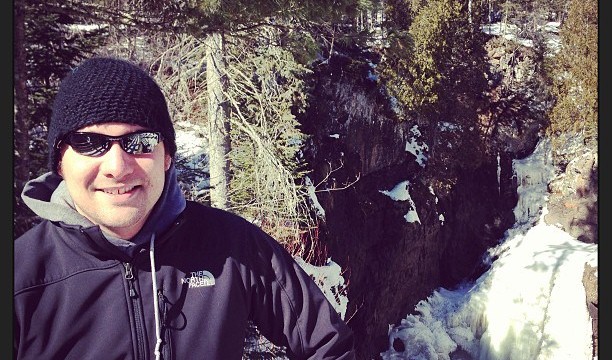 Selfie: Hiking in Cascade River State Park